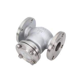 Giao Hàng Nhanh Chóng Thép Không Gỉ Mặt Bích Đu Kiểm Tra Van Api 150lb 1 Inch Cf8 Cf8M Đu Kiểm Tra Không Trở Lại Van Giá - Product Image 4