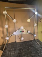 Batak Press Button Hit Groundhog Coin Game Stand Interactive Reaction Test Adventure Fun Stainless Steel Structure Playground
