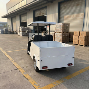 Vehículo Utilitario Eléctrico de 2 Plazas, Resistente, con Plataforma de Carga Larga, Carro de Golf Todoterreno, Alcance de 90 km, Velocidad de 30 km/h - Product Image 5
