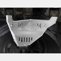 Sistema de Placas Protectoras FK de Alta Resistencia de Aleación Al-Mg de 8 mm para Lexus GX550 2024- Protección Todoterreno Juego Completo Plateado Fácil Instalación De Por Vida