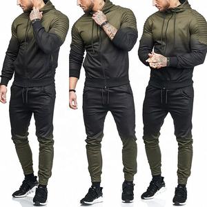 Combinaisons de jogging pour hommes en polaire d'hiver, design personnalisé tie-dye blanc et noir, 100% Polestar, séchage rapide, musculation - Product Image 4