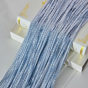Luxuriöser silberner Quasten-Folienfransen-Vorhang 1x2M, verschlüsselter Metallic-Streamer für Hochzeitsfeier-Hintergrund & Deckendekoration - Product Image 6