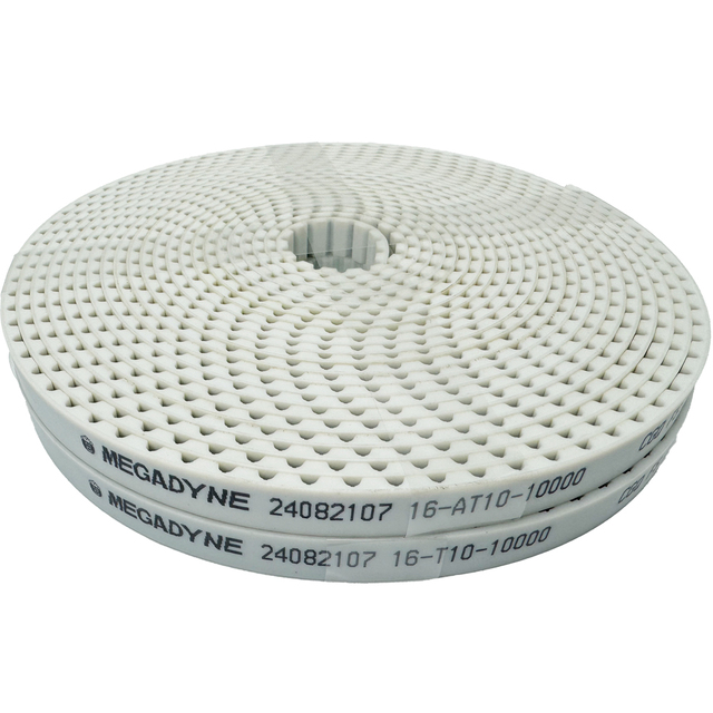 Megadyne High Quality PU Timing Belt AT5 AT10 T5 T10 T20 Type Steel Cord Customizable Polyurethane Timing Belt OEM Supported