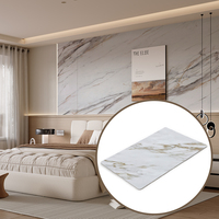 Panneau mural en PVC design marbre UV moderne, imperméable et résistant à l'humidité, garantie 5 ans pour la décoration intérieure de la maison (vente en gros)