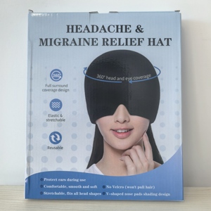 Gorro de Gel con Peso de Grado Médico <span class=keywords><strong>para</strong></span> Dormir, Tratamientos Naturales <span class=keywords><strong>para</strong></span> el Insomnio - Product Image 3