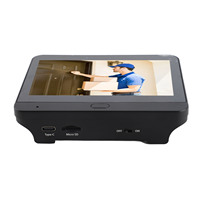 Sonnette vidéo WiFi 1080P avec détection de mouvement, écran LCD 4,3 pouces, visiophone numérique