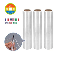 Film étirable transparent pour emballage manuel, film d'emballage pour palettes, film d'emballage express