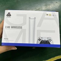 Konsol Game Retro Epro M15 Model 4K TV Stick Controller Memori Besar 30+ Simulator Wifi Game Player TV Box untuk Hadiah Natal