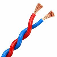 Câble de signalisation en cuivre souple torsadé RVS 300/300V avec gaine PVC, conforme IEC 60227, pour alarme incendie, contrôle d'accès aux portes et interphone