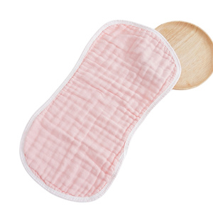 白色纯色婴儿棉打嗝布批发<span class=keywords><strong>2</strong></span>层100% 棉平纹细布婴儿打嗝布 - Product Image 6