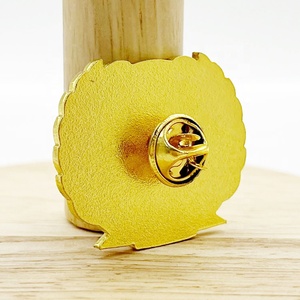 Nhà Sản Xuất Tùy Chỉnh Logo Kim Loại Men Tình Nguyện Huy Hiệu Mềm Men Vàng Olive Chi Nhánh Ve Áo Pin Phù Hiệu Câu Lạc Bộ Áo Ngực Trâm - Product Image 3