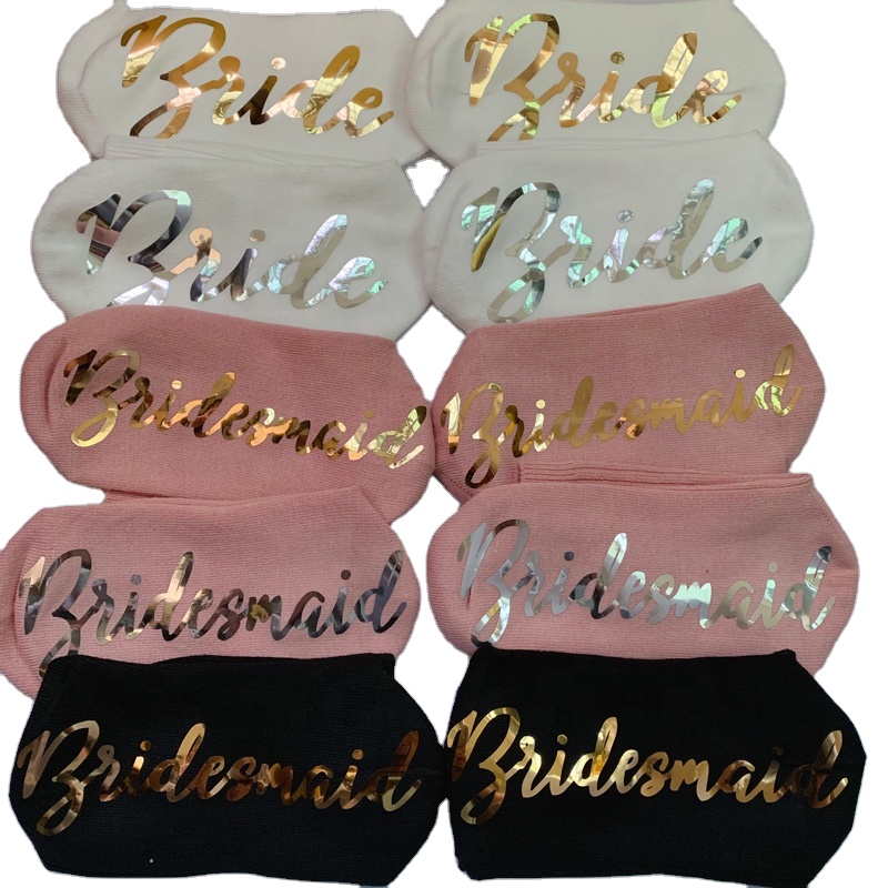 Индивидуальные свадебные носки, носки невесты, носки подружки невесты