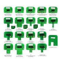 Marco LED BDM de acero inoxidable con 22 adaptadores para programador BDM ECU, herramienta de ajuste de Chip Ecu