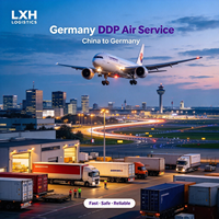 Transitaire aérien DDP Chine-Allemagne pour Amazon FBA, avec support pour la préparation et l'étiquetage FBA