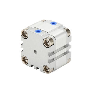 ADVU Series Festos type ISO 15552 <span class=keywords><strong>Double</strong></span> <span class=keywords><strong>tige</strong></span> à action 3 positions cylindre pneumatique à air cylindre pneumatique Compact et mince - Product Image 3