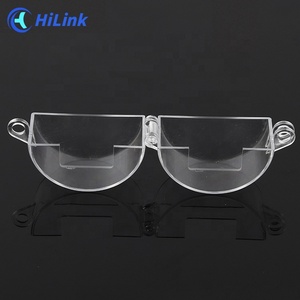 Thu nhỏ van xử lý trong 2 kích cỡ an toàn trong suốt PC hoành bướm & bóng van khóa thiết bị - Product Image 5