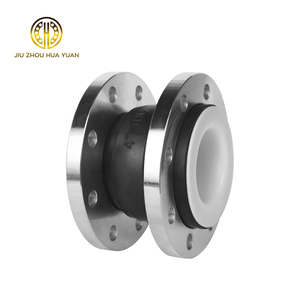 Nhà cung cấp Trung Quốc kháng hóa chất PTFE lót cao su mở rộng Doanh DIN tiêu chuẩn mặt bích duy nhất Bóng cao su mở rộng doanh - Product Image 1