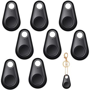 Flutesan – Lot de 8 traceurs GPS, localisateurs intelligents pour animaux de compagnie et clés, contrôle par application, en caoutchouc - Product Image 1