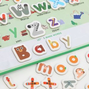 Juguetes Educativos Portátiles con Temática de Animales, Letras del Alfabeto, Libro de Aprendizaje Preescolar para Niños - Product Image 5
