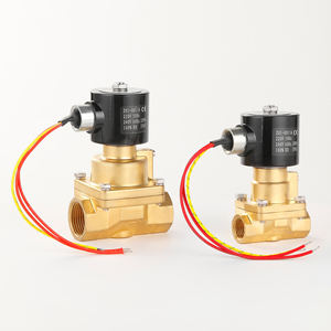 用于DC12V 24V AC110V/220V-240V的<span class=keywords><strong>2</strong></span>路PS高温1/4in-2in电动蒸汽电磁阀 - Product Image 5