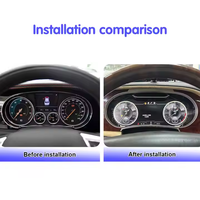 12.3'' Panel Instrumen Digital LCD Penuh untuk Bentley Flying Spur Continental GT 2012-2017