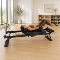 FAPRE Lit de Pilates Reformer Robuste et Personnalisable pour Studio, Lit de Pilates Réglable Multifonctionnel pour Entraînement de Force