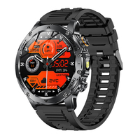 Nouveautés directes usine : Montre connectée AK82 1,8" HD, appels Bluetooth, IPX8, fréquence cardiaque, SpO2, multisports, suivi fitness, sommeil, commande vocale IA, musique, pour hommes, bracelet silicone