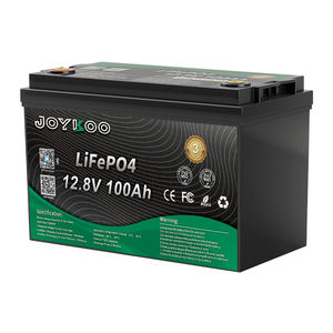 JOYKOO LFP 12V100Ah baterai pengganti GEL asam timbal Kelas A, dapat diisi ulang 12.8V 100Ah LiFePO4 paket baterai Lithium-ion - Product Image 3