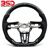 Accessoires intérieurs pour volant en fibre de carbone adaptés aux Mazda 3, 6, Axela, Atenza, RX-8, MX-5, CX-3, CX-8, CX-9, CX-4, CX-5, RX-7