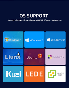 6 LAN không quạt công nghiệp Mini PC Server với 5205u 5405u DDR4 RAM 32 gam SSD New ai cạnh máy tính sản phẩm - Product Image 3