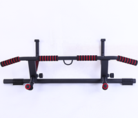 Barre de traction et de musculation multifonctionnelle réglable en acier inoxydable pour usage domestique