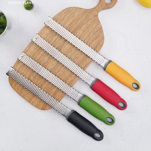 Multi-Functional Stainless Steel Fine Grater and Cheese Slicer Handheld Kitchen <b>Tool</b> for <b>Vegetables</b> <b>Fruits</b> Manual Operation - Product Image 1