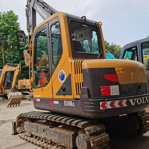 Mini-excavatrices hydrauliques VOLVO 60D d'occasion à bas prix, 6 tonnes, Volvo 60 EC60D, excavatrice sur chenilles EC60 de haute qualité - Product Image 5