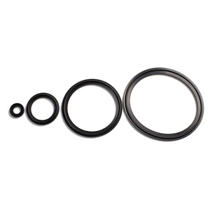 Custom Food Grade und USP Approved 2 "Fkm Silikon EPDM <span class=keywords><strong>NBR</strong></span> Sanitär dichtung mit rostfreiem Sieb für Tri Clamp Pipe Fittings - Product Image 1