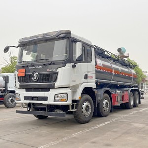 รถบรรทุกถังบรรทุกสารเคมีอันตราย Shacman F3000 8x4 SS304/316 ขายดี สำหรับขนส่งกรด โซดาด่าง และของเหลวอื่นๆ - Product Image 2
