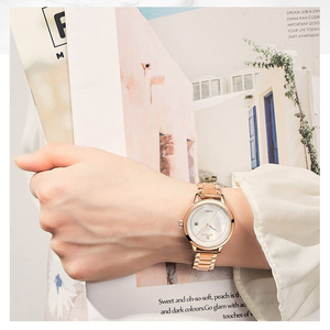 Montres pour dames Marques de montres de luxe pour femmes NAVIFORCE 5008 Montres en or rose Montres-bracelets à quartz pour femmes Montre-bracelet pour dames - Product Image 2