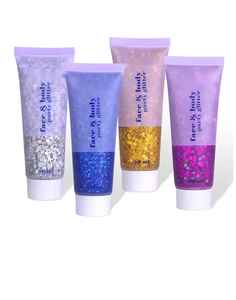 Glitter Corporal de Bajo Precio en 6 Colores, Glitter Holográfico Grueso con Gel Fijador de Larga Duración para Rostro, Cuerpo, Cabello y Uñas - Product Image 2