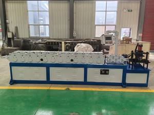 Peralatan manufaktur Panel pintu kuat dan tahan angin, mesin pembentuk gulungan tahan karat - Product Image 5