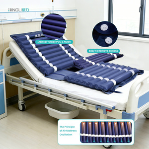 Matelas médical anti-escarres à air avec pompe, coussin tubulaire, trou pour toilettes, <span class=keywords><strong>lit</strong></span> d'hôpital et de soins infirmiers - Product Image 1