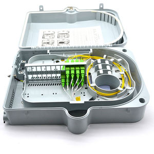 화이트 FAT OTB ODP 24 코어 파이버 액세스 종료 박스 카자스 낮잠 콘 스플리터 1*16 낮잠 카자 1x8 실내 1x16 1x16 분배 상자 - Product Image 1