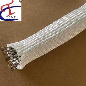 เชือกฉนวนกันความร้อนสำหรับเตาอบอุณหภูมิสูง Tongchuang <span class=keywords><strong>TCMF</strong></span> <span class=keywords><strong>TCMF</strong></span>-GW01 ทำจากใยแก้ว E-Glass ขนาดเส้นผ่านศูนย์กลาง 5-30 มม. ทนความร้อนได้ถึง 600 องศาเซลเซียส - Product Image 1