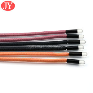 Embouts de cordons en plastique ABS transparent noir avec embout sans nickel pour cordon de sweat-shirt, accessoires de vêtements - Product Image 5