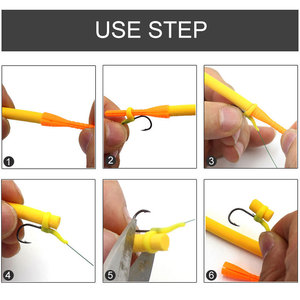 Accessori per la Pesca alla Carpa: Kit di Schiuma Zig Rig, Esca per Carpa, Allineatore Zig per Hair Rig, Attrezzatura per la Pesca alla Carpa - Product Image 6