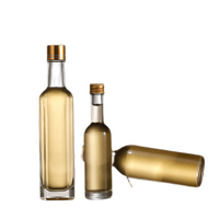 Botol Kaca Bening Mini Bundar 30Ml 50Ml 100Ml, Minyak Kecap Gelap dan Cuka