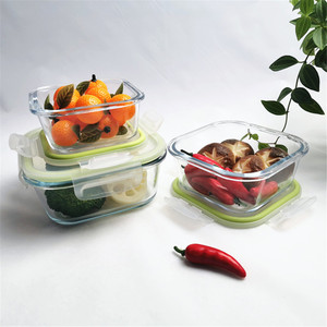 Precio más <span class=keywords><strong>barato</strong></span> Mini bebé comida hermético recipiente de vidrio para uso con Bpa gratis de bloqueo de la tapa - Product Image 6