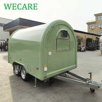 Chariot de crème glacée de rue Wecare, cuisine mobile, chariot de nourriture, chariot de nourriture vintage, petit camion de nourriture