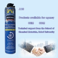 MU CHAO A13 750ml 800g Mousse polyuréthane adhésive monocomposant basse température pour construction, isolation à haute expansion CAS