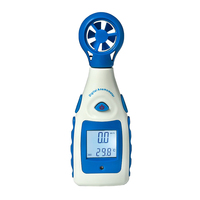 L'anémomètre portable numérique TM840M mesure la vitesse et la température du flux d'air 0.3-30 M/S Instrument de mesure de la vitesse du compteur de vent