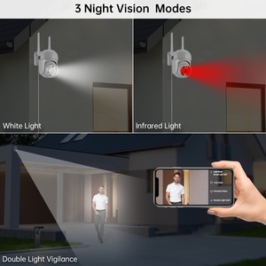 Cámara PTZ 1080p, Cámara Wifi de 2MP, Cámara de Seguridad para el Hogar con Visión Nocturna, Detección de Movimiento, Audio, <span class=keywords><strong>2</strong></span>.4ghz, Aplicación Icam365/yoosee/icsee - Product Image 3