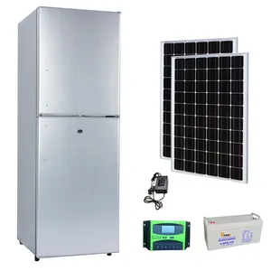 냉장고를 가진 가정 사용된 냉장고 양쪽으로 여닫는 문 198L 태양 냉장고